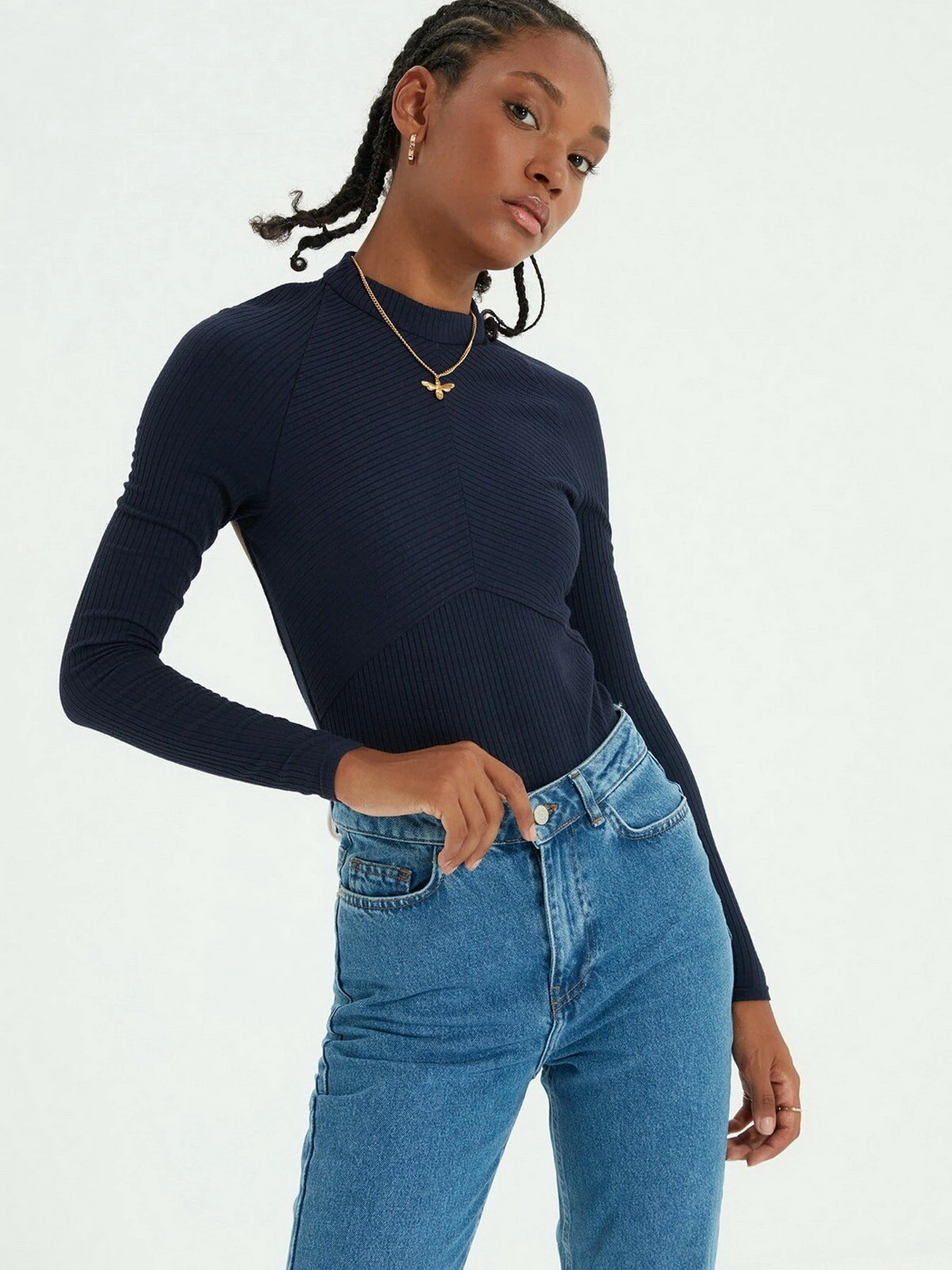 Джинсы Trendyol Bootcut модель TWOAW22JE0122/Mavi Фото