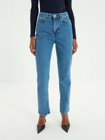 Джинсы Trendyol Bootcut модель TWOAW22JE0122/Mavi Фото