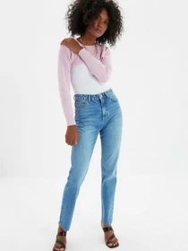 Джинсы Trendyol Bootcut модель TWOAW22JE0138/ACik Mavi Фото