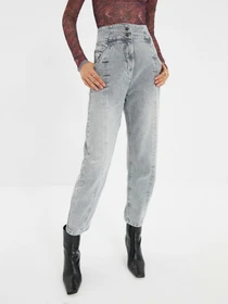 Джинсы Trendyol Mom модель TWOAW22JE0277/Gri Фото