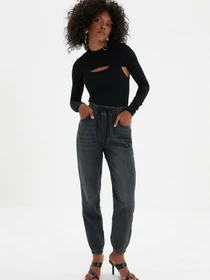 Джинсы Trendyol Jogger модель TWOAW22JE0296/Antrasit Фото