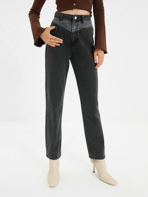 Джинсы Trendyol Bootcut модель TWOAW22JE0422/Antrasit Фото