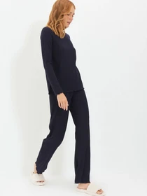 Одежда для дома и сна Trendyol модель THMAW21PT0459/Lacivert Фото