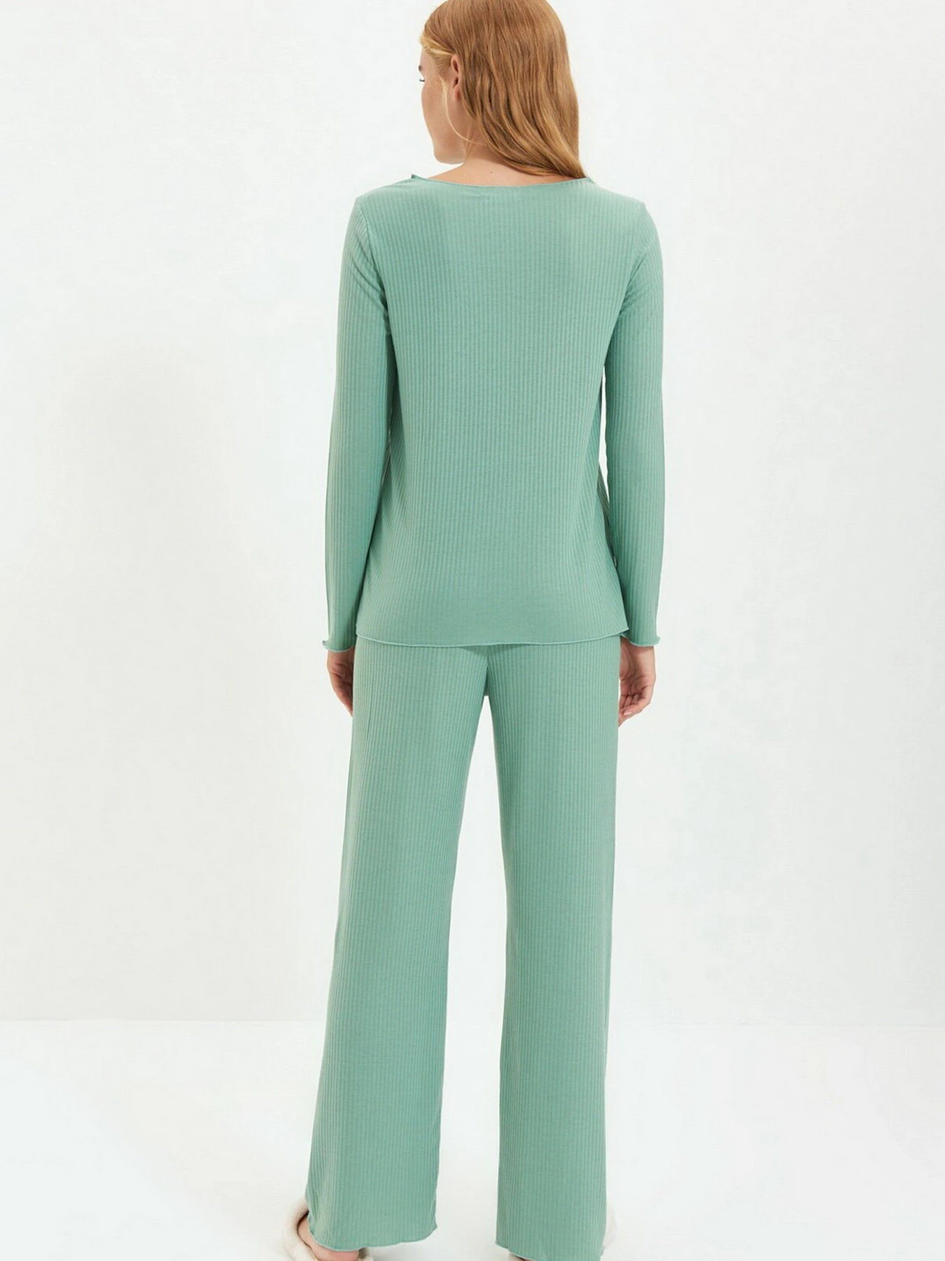 Одежда для дома и сна Trendyol модель THMAW21PT0459/Mint Одежда для дома и сна Trendyol модель THMAW21PT0459/Mint Фото