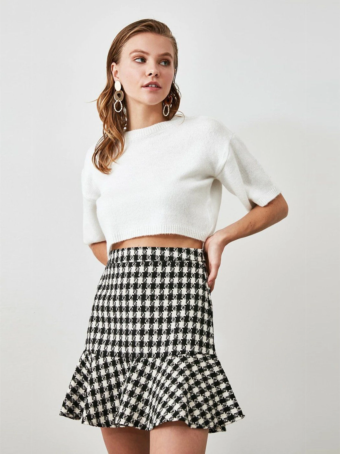 Юбки Trendyol модель TWOAW20ET0429/Cok Renkli Юбки Trendyol модель TWOAW20ET0429/Cok Renkli Фото