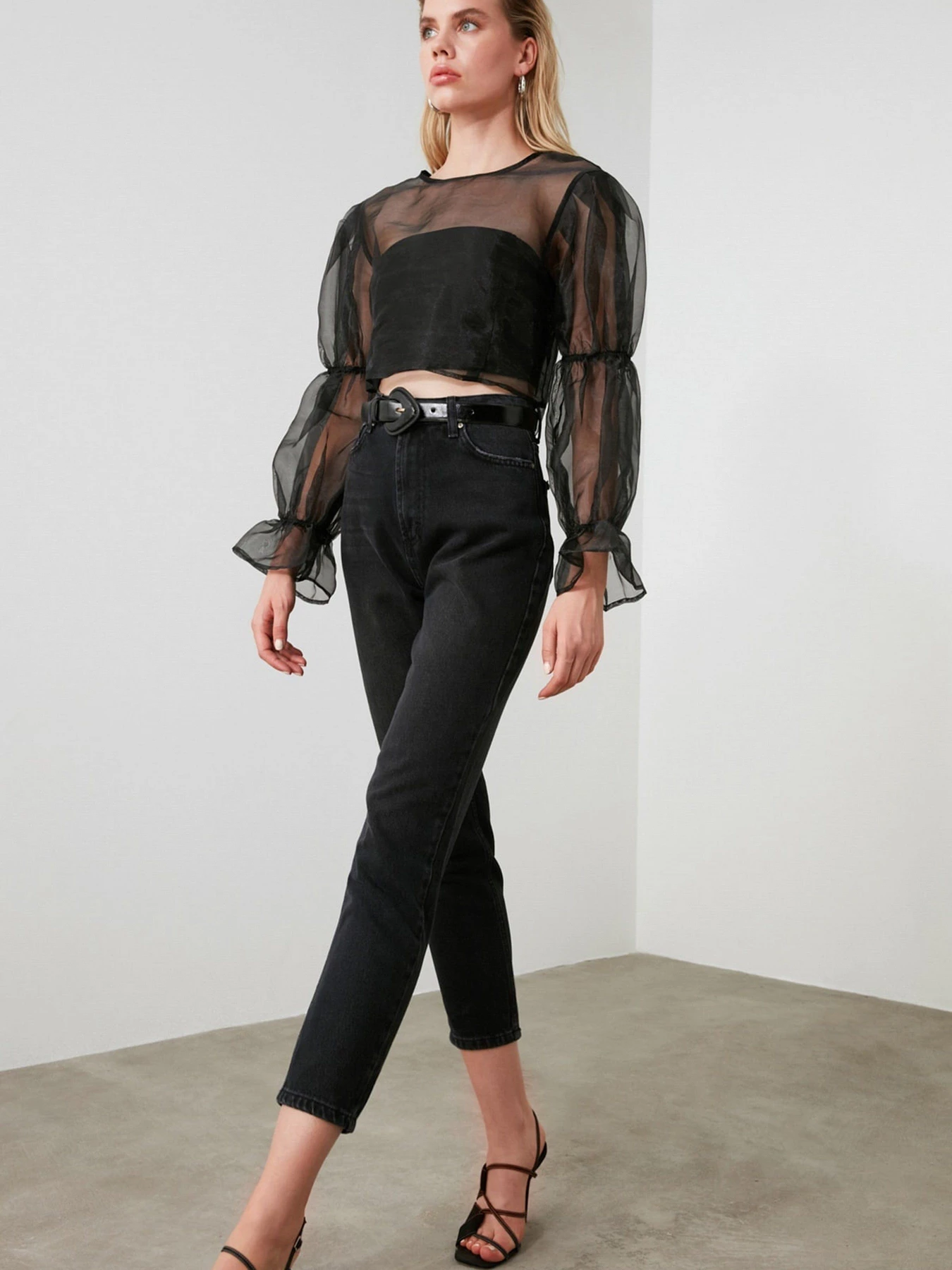 Джинси Trendyol модель TWOSS20JE0099/Siyah Фото