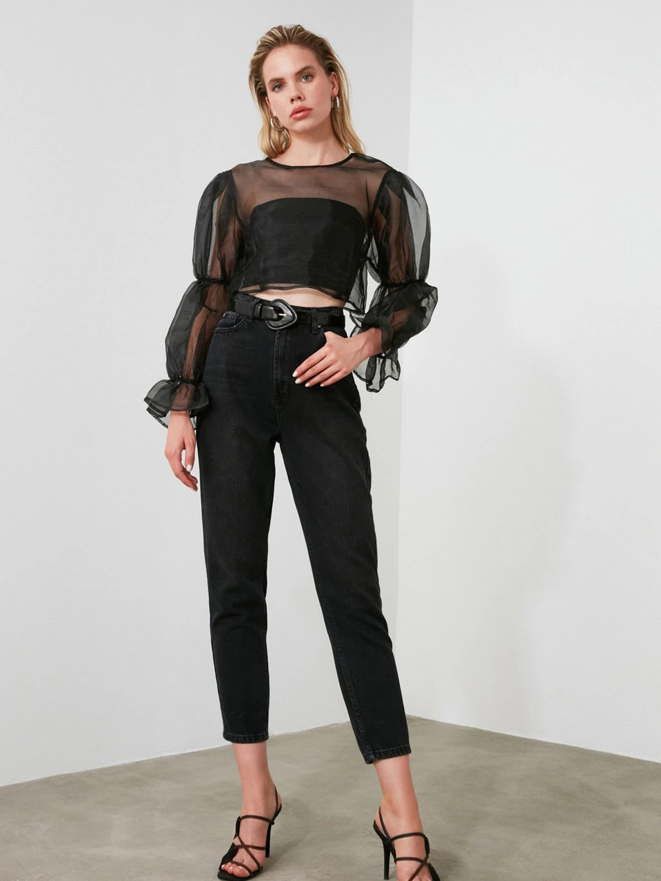 Джинси Trendyol модель TWOSS20JE0099/Siyah Фото