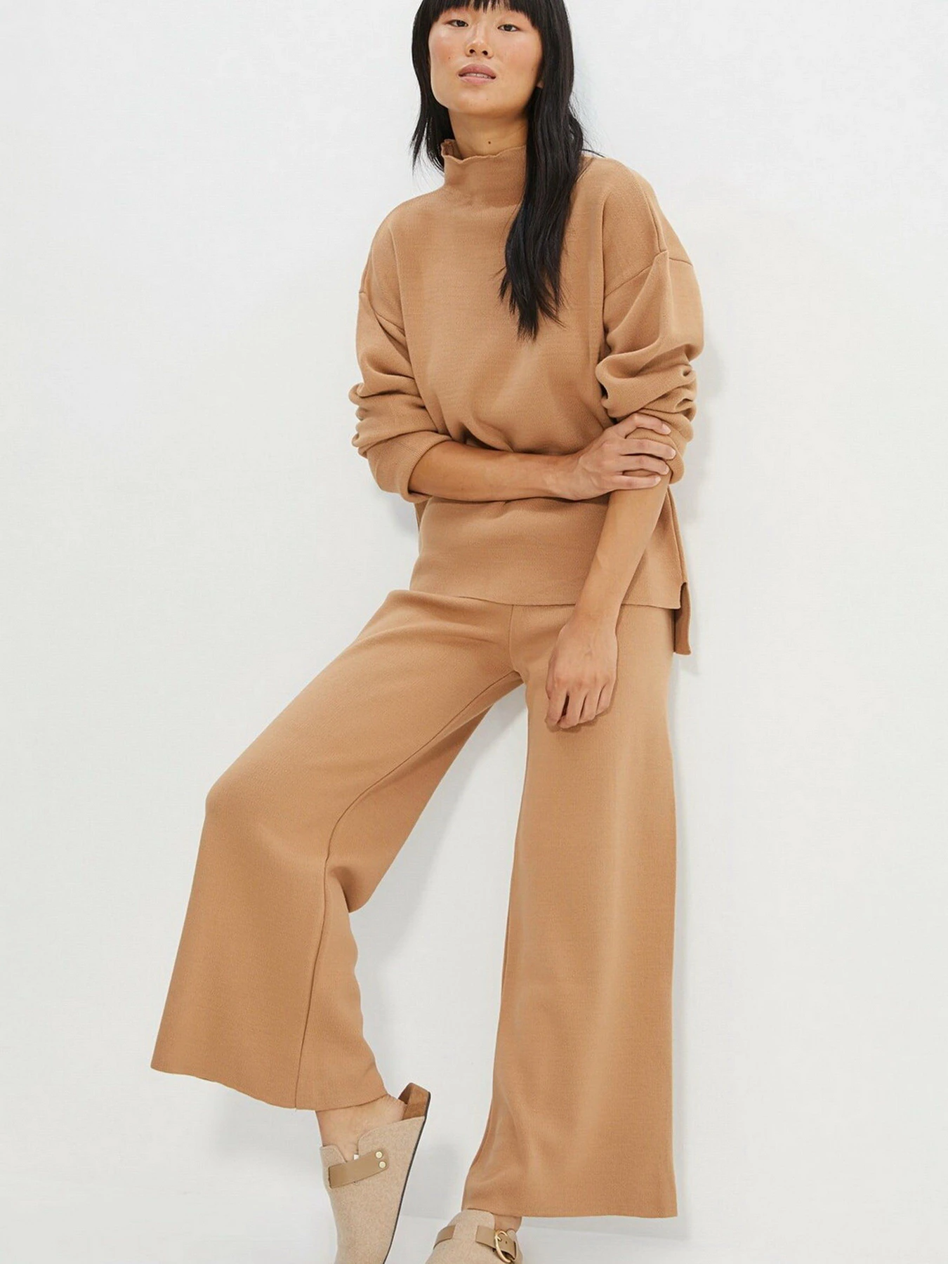 Костюмы Trendyol модель TWOAW21AU0060/Camel Фото