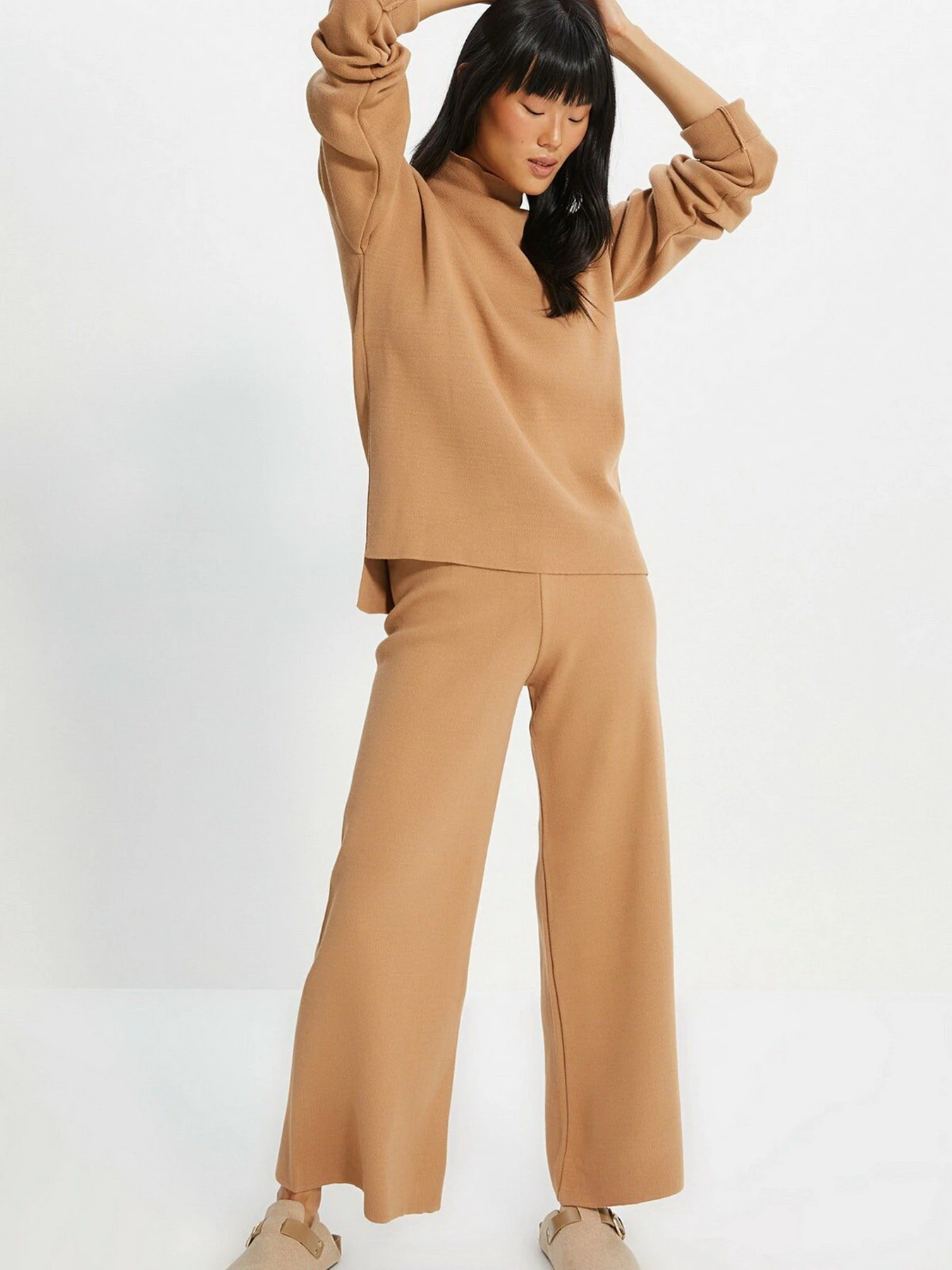 Костюмы Trendyol модель TWOAW21AU0060/Camel Фото