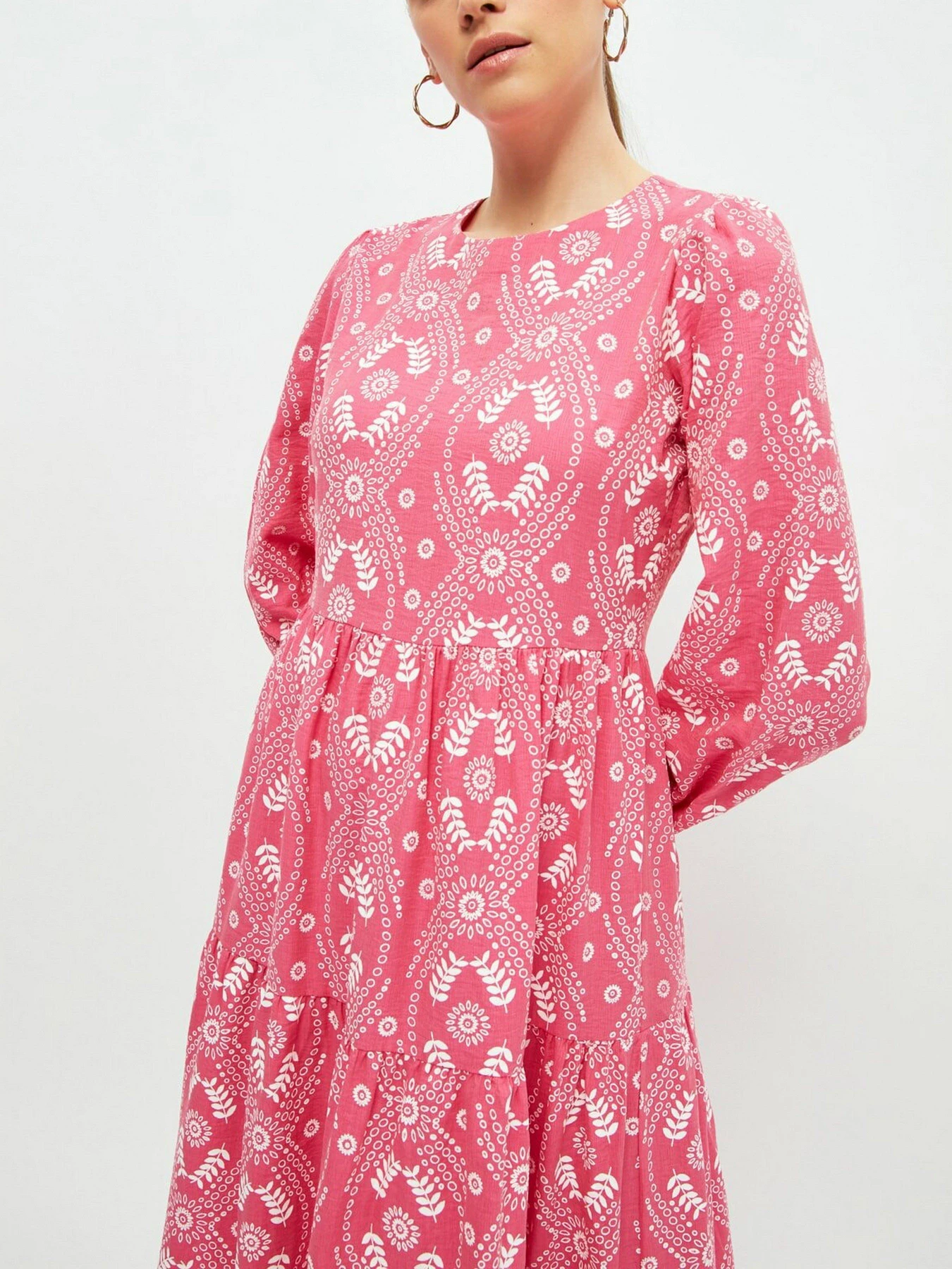 Платья Trendyol модель TCTSS21EL3661/Fusya Платья Trendyol модель TCTSS21EL3661/Fusya Фото