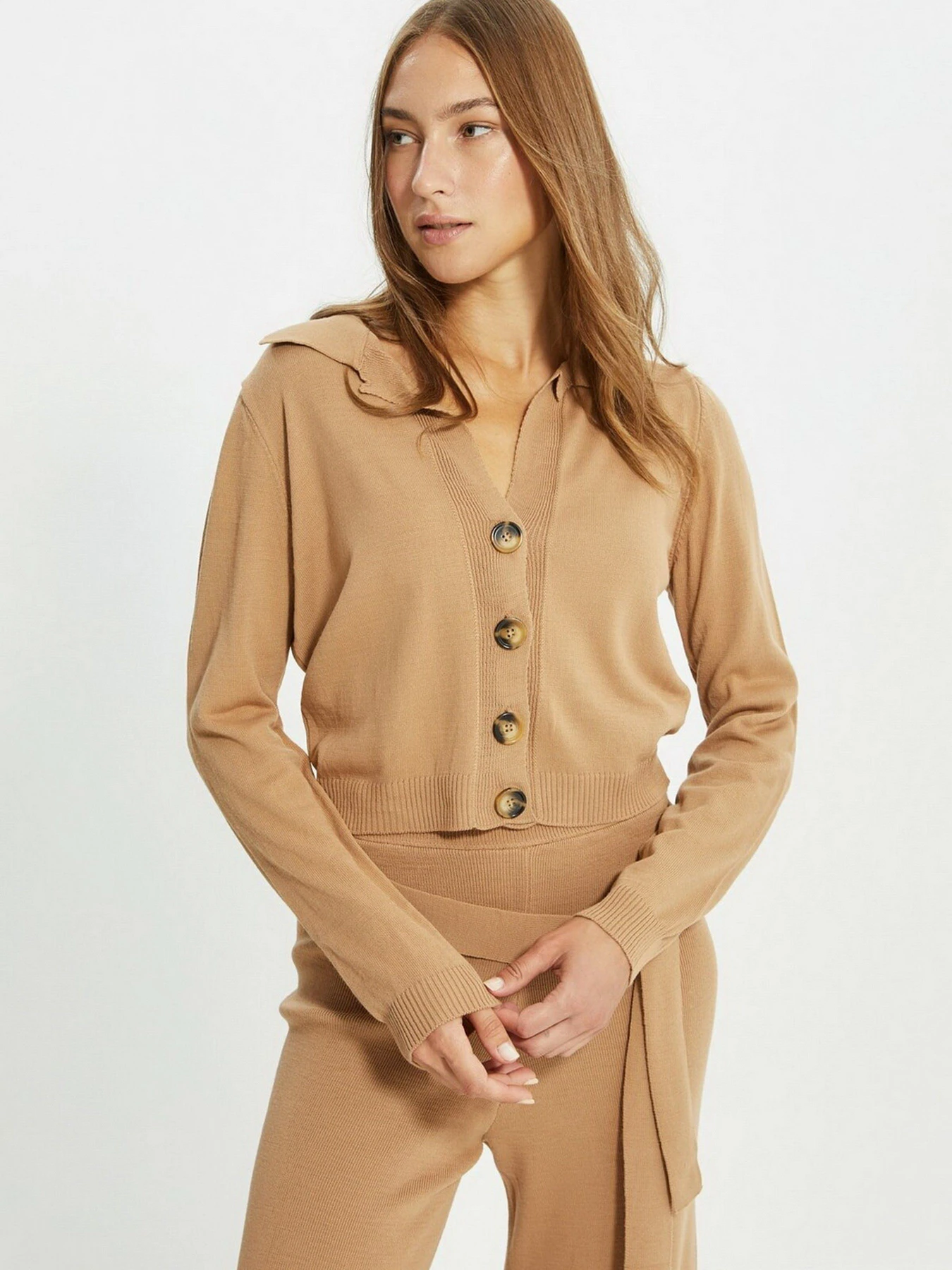 Костюмы Trendyol модель TWOAW22AU0005/Camel Костюмы Trendyol модель TWOAW22AU0005/Camel Фото