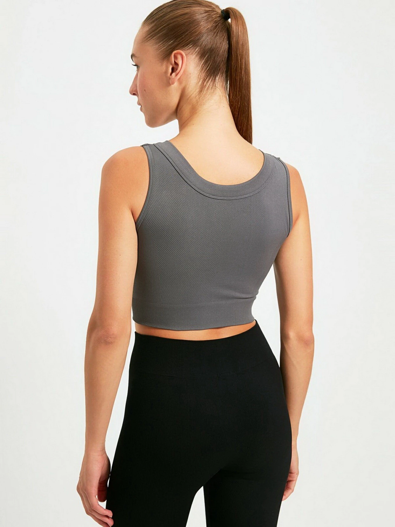 Футболки і поло Trendyol модель TWOAW22SS0011/Antrasit Фото