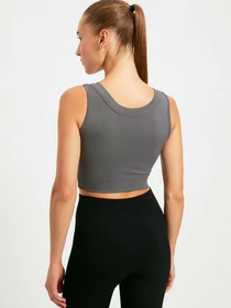 Футболки і поло Trendyol модель TWOAW22SS0011/Antrasit Фото