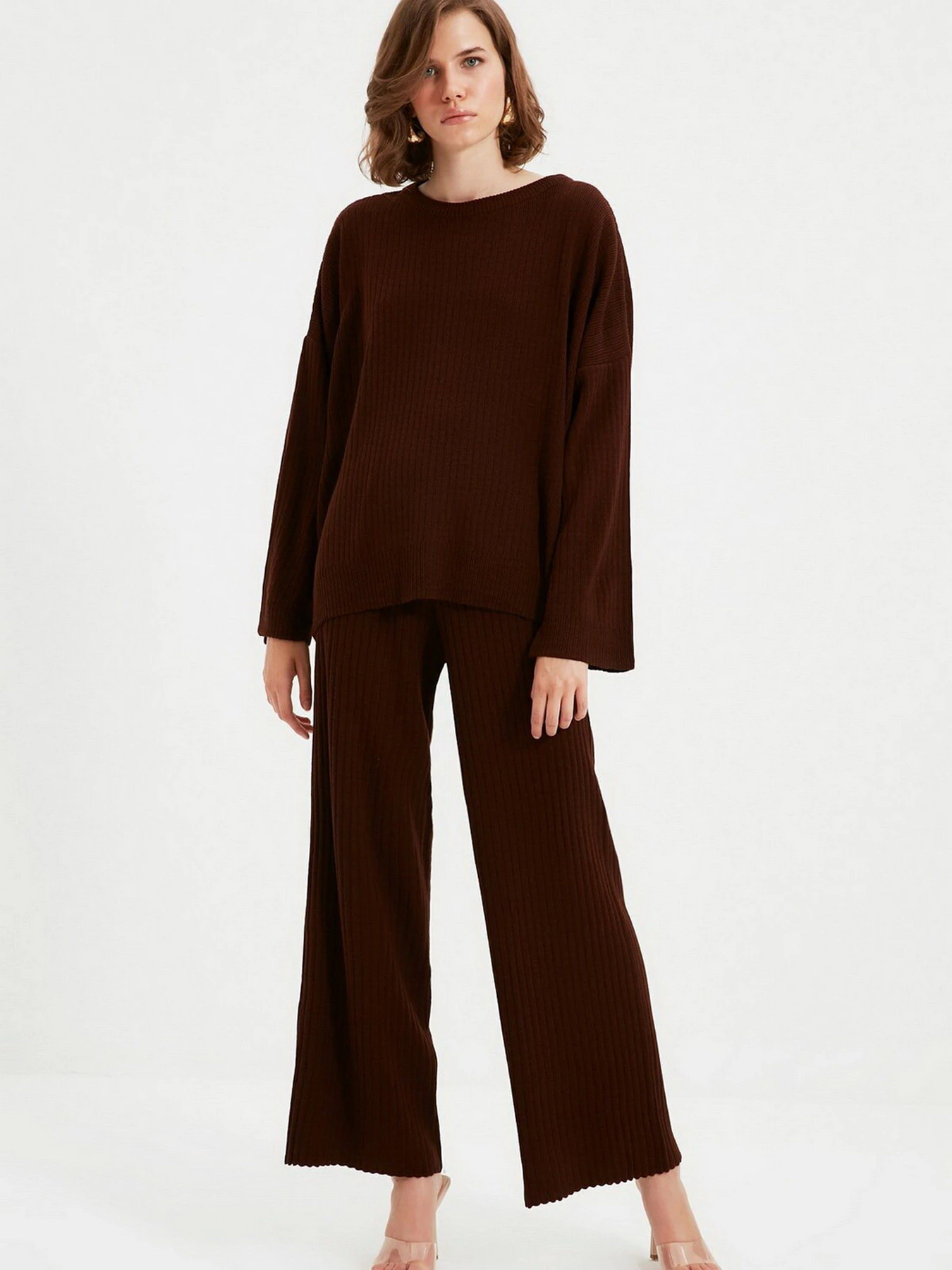 Костюмы Trendyol модель TWOSS20AU0084/Kahverengi Фото