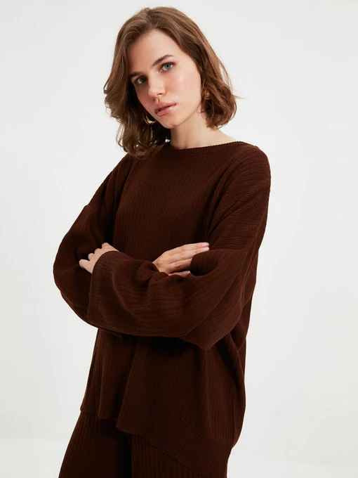 Костюмы Trendyol модель TWOSS20AU0084/Kahverengi Фото