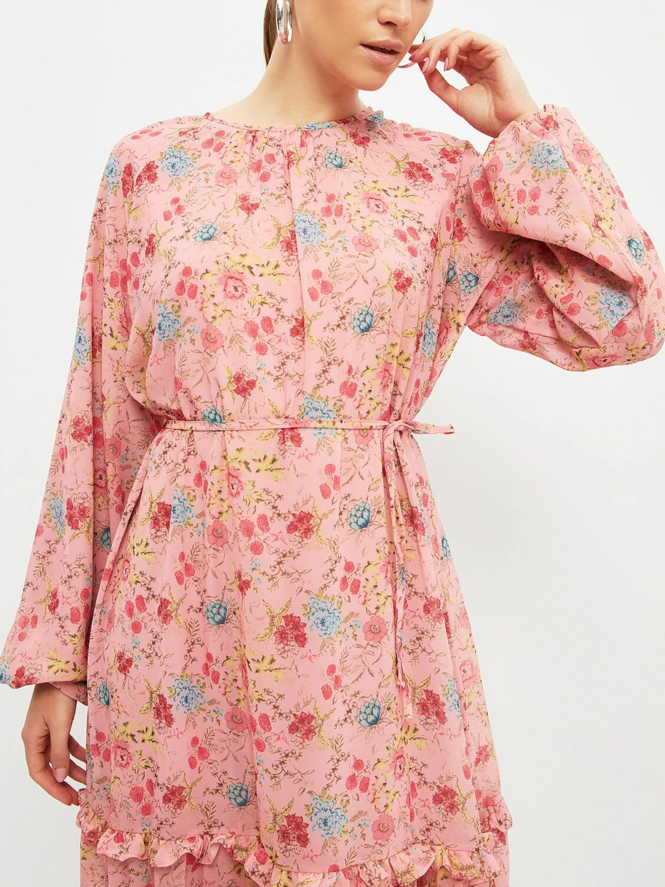 Платья Trendyol модель TCTSS21EL3834/Pembe Фото
