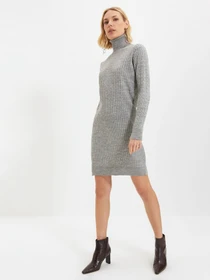 Платья Trendyol модель TWOAW22EL0358/Gri Фото