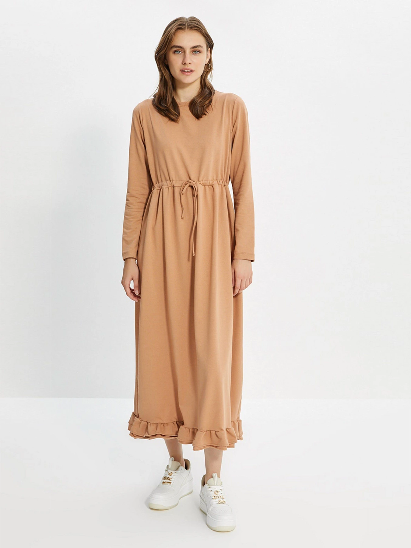 Платья Trendyol модель TCTAW22EB0024/Camel Фото