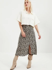Юбки Trendyol модель TWOSS20ET0230/Siyah Фото