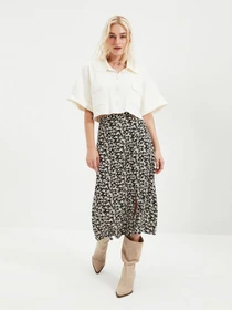 Юбки Trendyol модель TWOSS20ET0230/Siyah Фото
