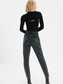 Джинсы Trendyol Mom модель TWOSS20JE0164/Antrasit Фото
