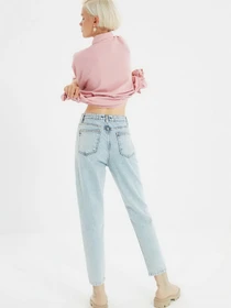 Джинсы Trendyol Mom модель TWOSS20JE0164/Mavi Фото