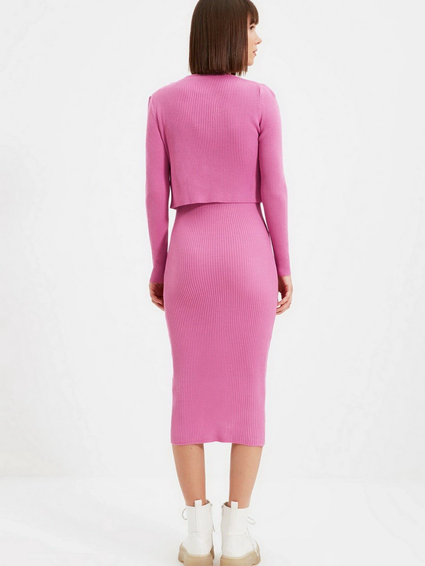 Платья Trendyol модель TWOSS21EL0208/Pembe Фото