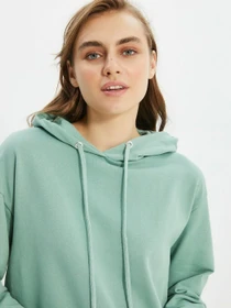 Худи и свитшоты Trendyol модель TWOAW20SW0525/Mint Фото