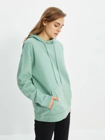 Худи и свитшоты Trendyol модель TWOAW20SW0525/Mint Фото