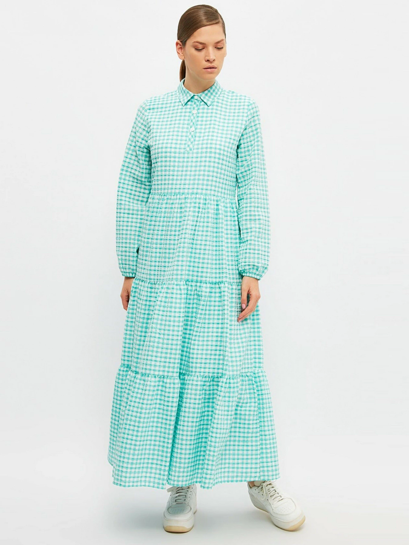 Платья Trendyol модель TCTSS21EL4322/Mint Платья Trendyol модель TCTSS21EL4322/Mint Фото