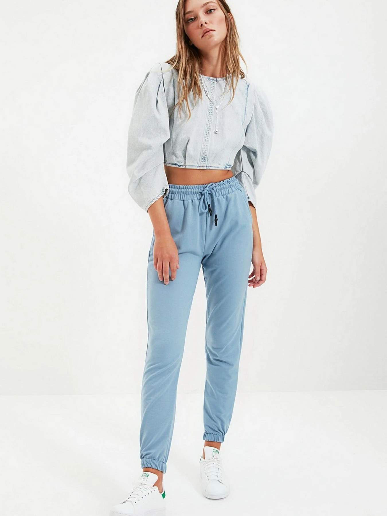 Брюки Trendyol модель TWOAW21EA0066/Acik Mavi Фото