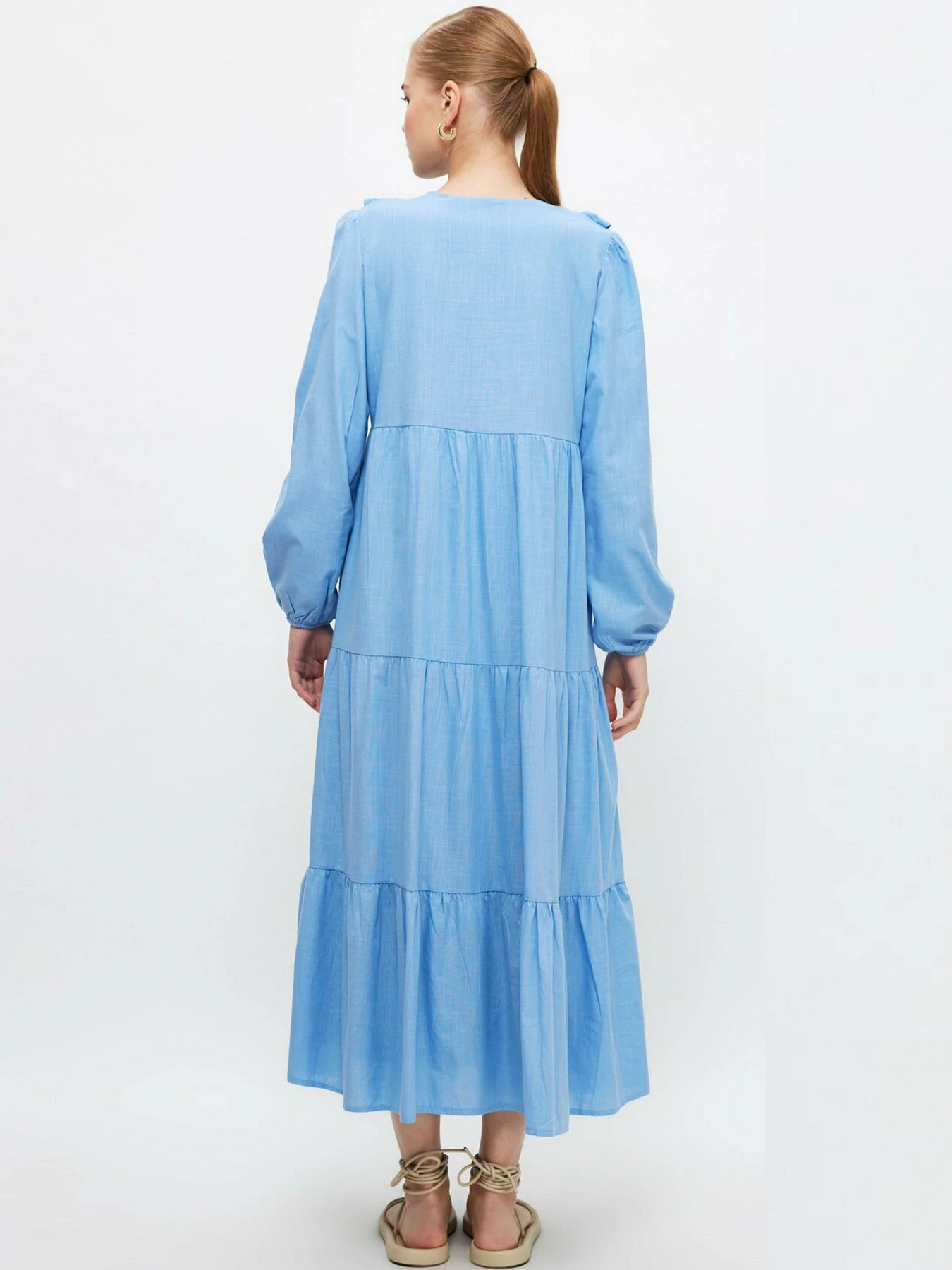 Вышиванки Trendyol модель TCTSS21EB0041/Mavi Вышиванки Trendyol модель TCTSS21EB0041/Mavi Фото