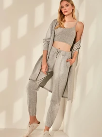 Брюки Trendyol модель TWOAW21EA0176/Gri Фото