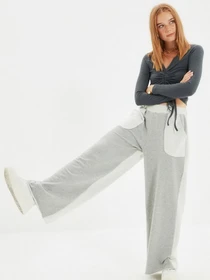 Брюки Trendyol модель TWOAW21EA0274/Gri Фото