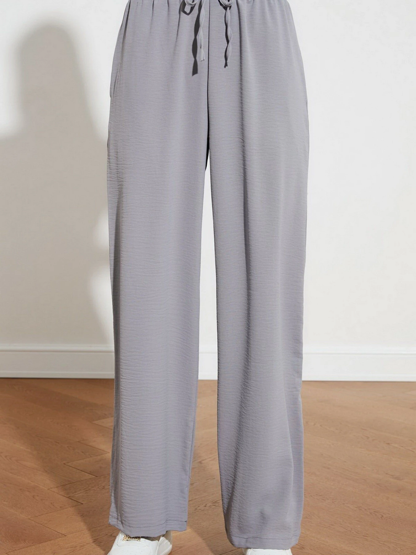 Брюки Trendyol модель TWOSS21PL0248/Gri Фото