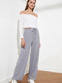 Брюки Trendyol модель TWOSS21PL0248/Gri Фото