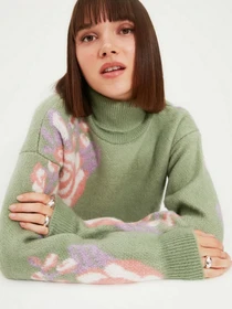 Свитры и кардиганы Trendyol модель TWOAW21KZ0788/Mint Фото