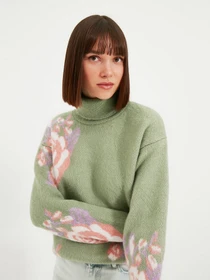Свитры и кардиганы Trendyol модель TWOAW21KZ0788/Mint Фото