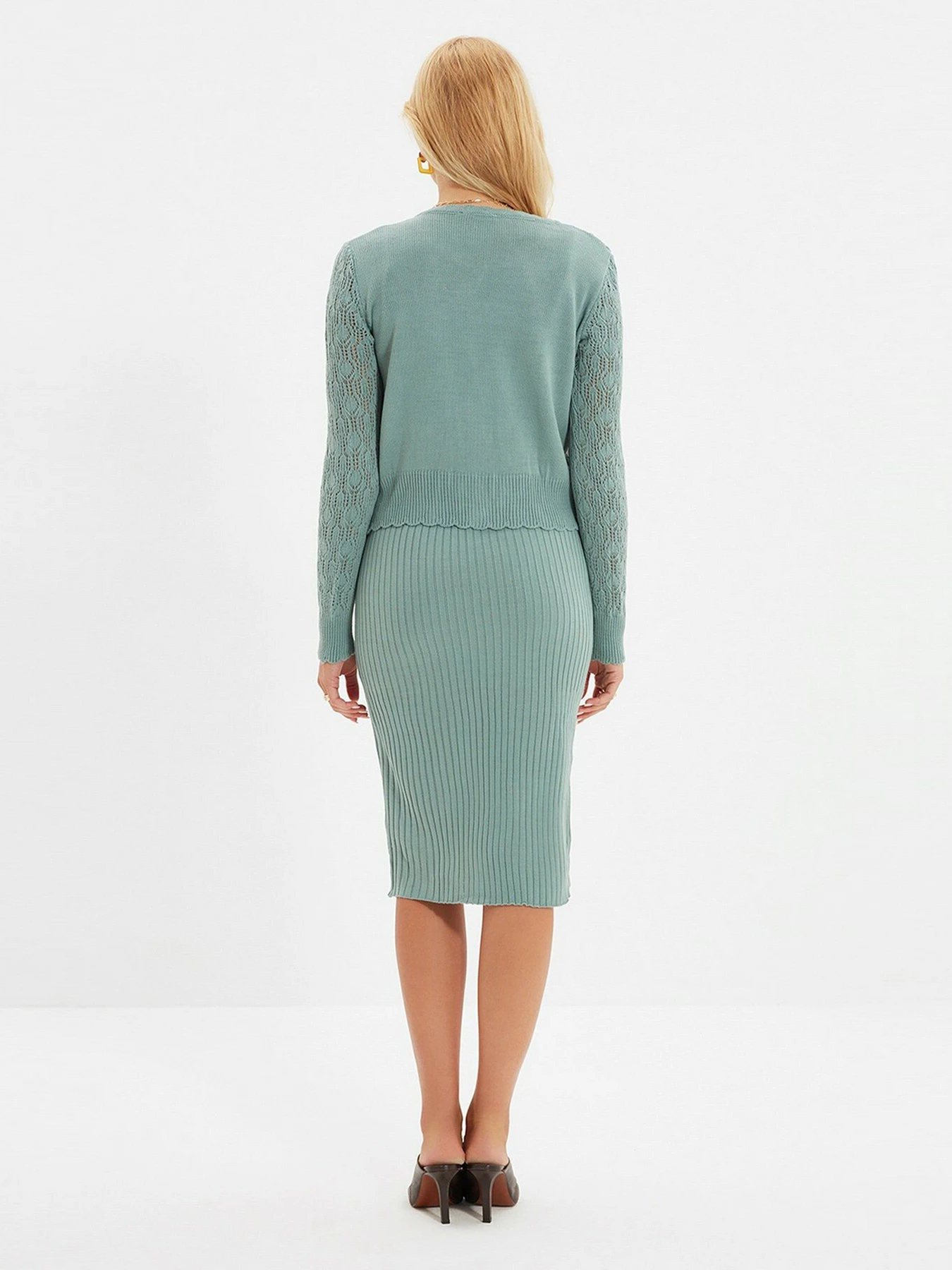 Платья Trendyol модель TWOAW22EL0630/Mint Фото