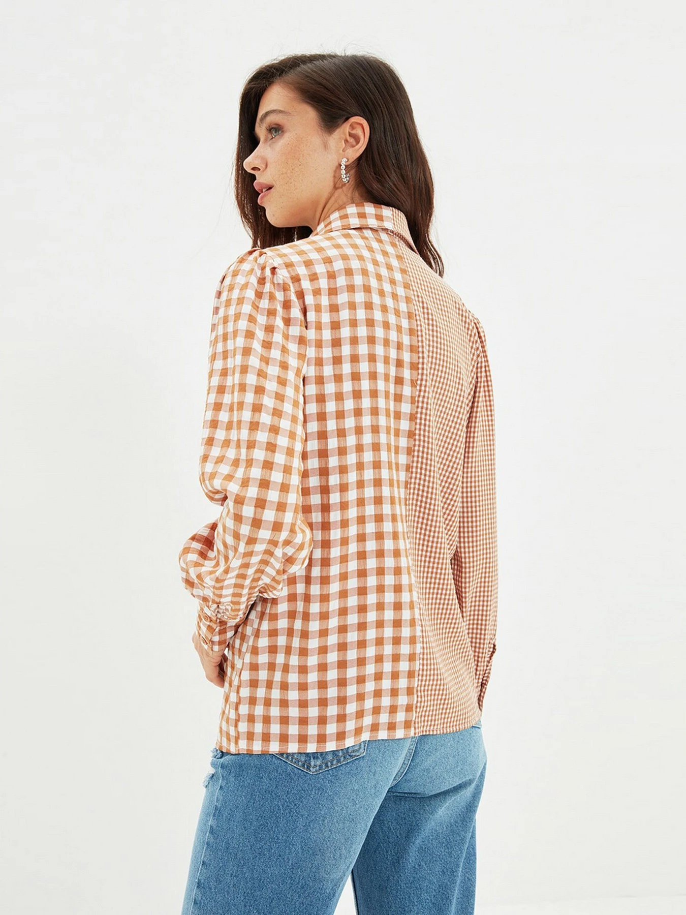 Рубашки Trendyol модель TWOAW22GO0656/Camel Фото