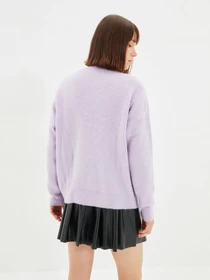 Свитры и кардиганы Trendyol модель TWOAW22HI0167/Lila Фото