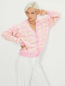 Свитры и кардиганы Trendyol модель TWOAW22HI0751/Pembe Фото