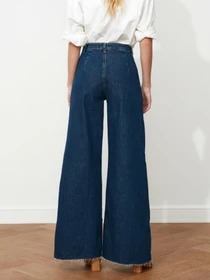 Джинси Trendyol Wide Leg модель TCLAW19LR0002/Mavi Фото