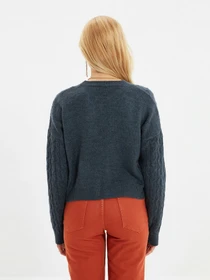 Свитры и кардиганы Trendyol модель TWOAW22KZ0937/Indigo Фото