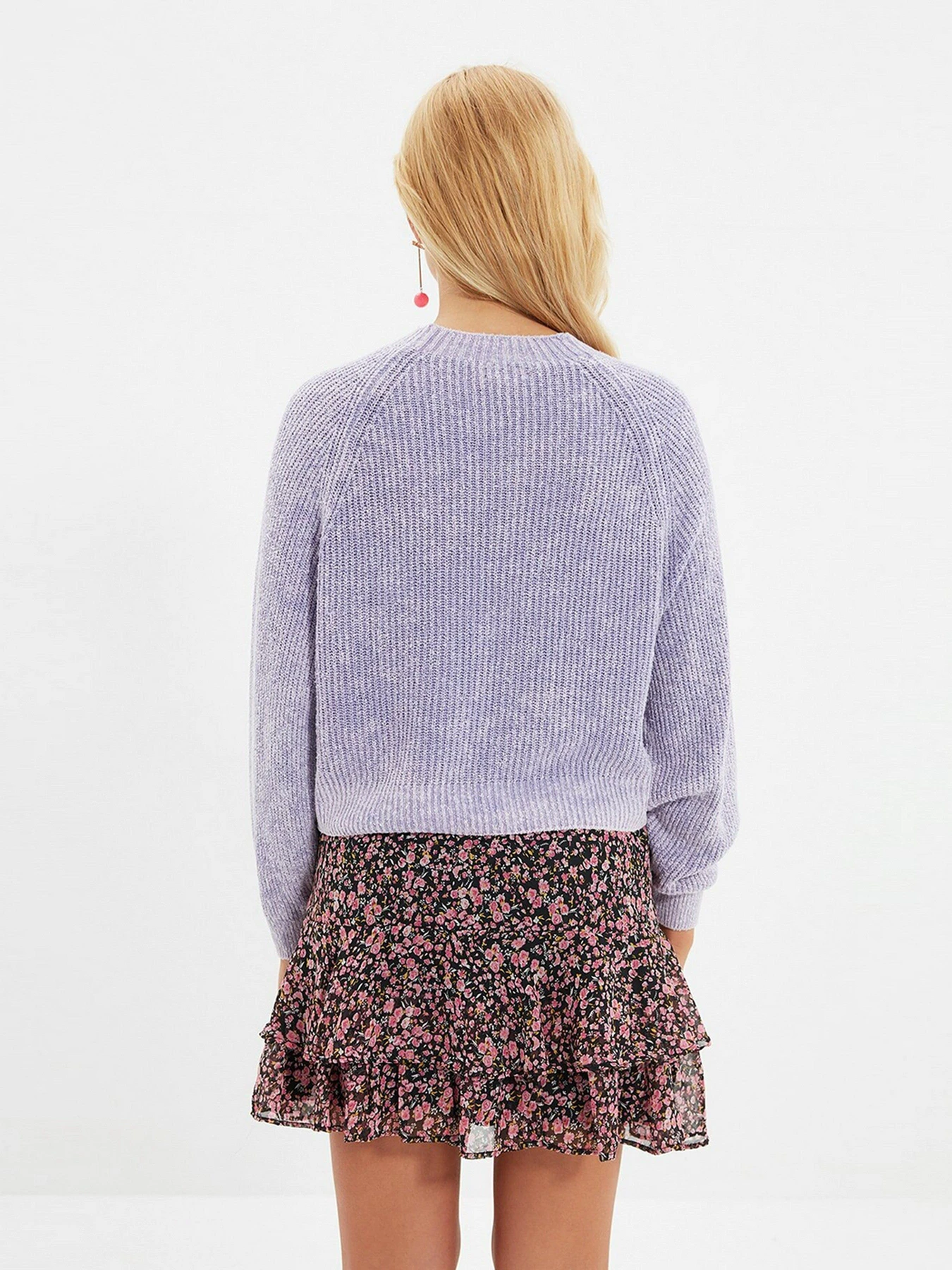Свитры и кардиганы Trendyol модель TWOAW22KZ1091/Lila Свитры и кардиганы Trendyol модель TWOAW22KZ1091/Lila Фото