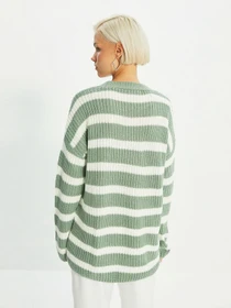 Свитры и кардиганы Trendyol модель TWOAW22KZ1155/Mint Фото