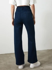 Джинси Trendyol Wide Leg модель TWOSS20JE0015/Lacivert Фото