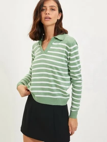 Свитры и кардиганы Trendyol модель TWOAW22KZ2101/Mint Фото