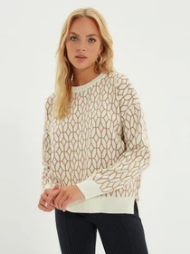 Свитры и кардиганы Trendyol модель TWOAW22KZ2173/Camel Фото