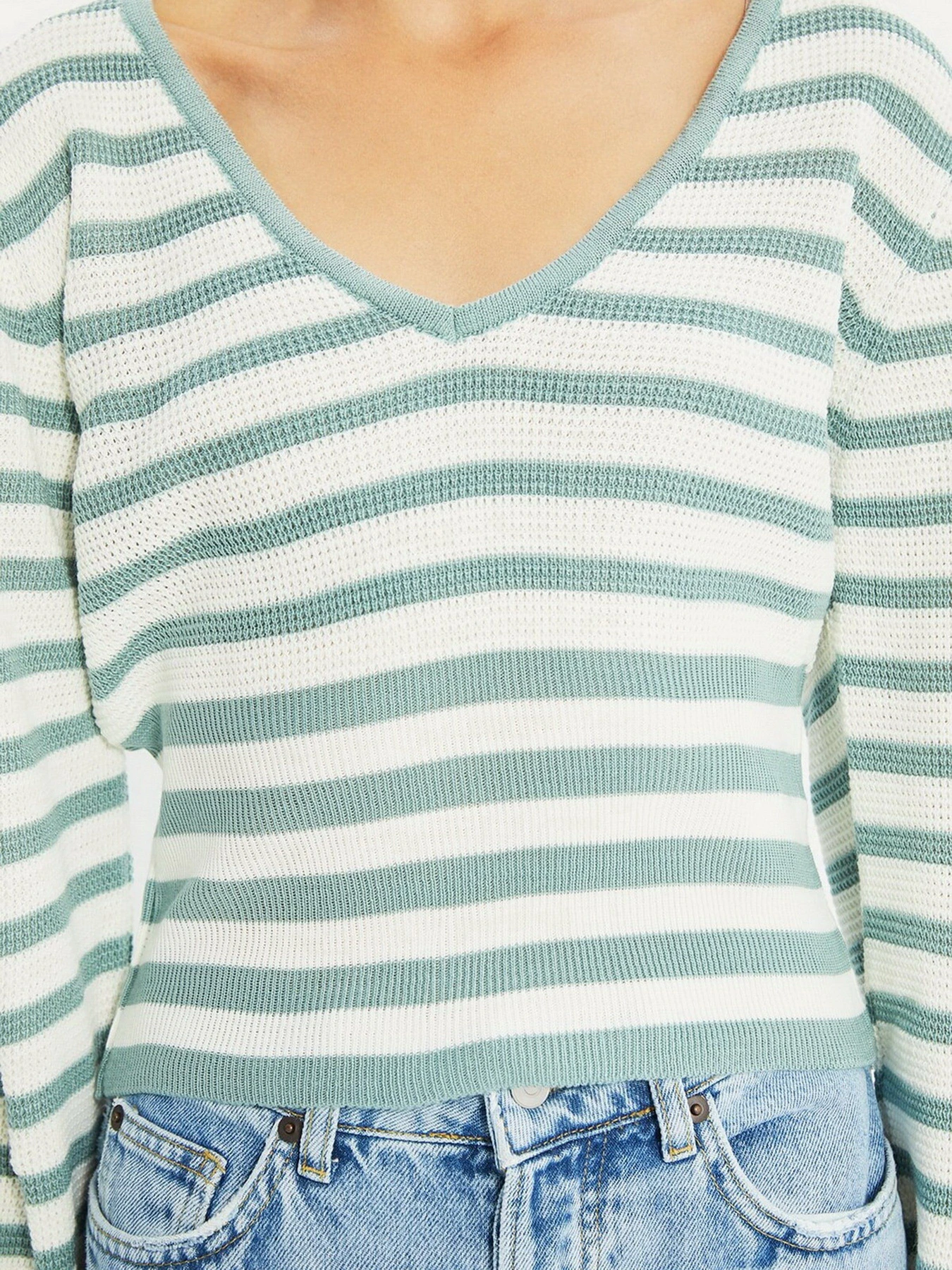 Свитры и кардиганы Trendyol модель TWOAW22KZ2202/Mint Фото